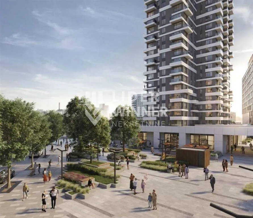Prodaja, dvosoban stan, 61m², Savski Venac, Beograd