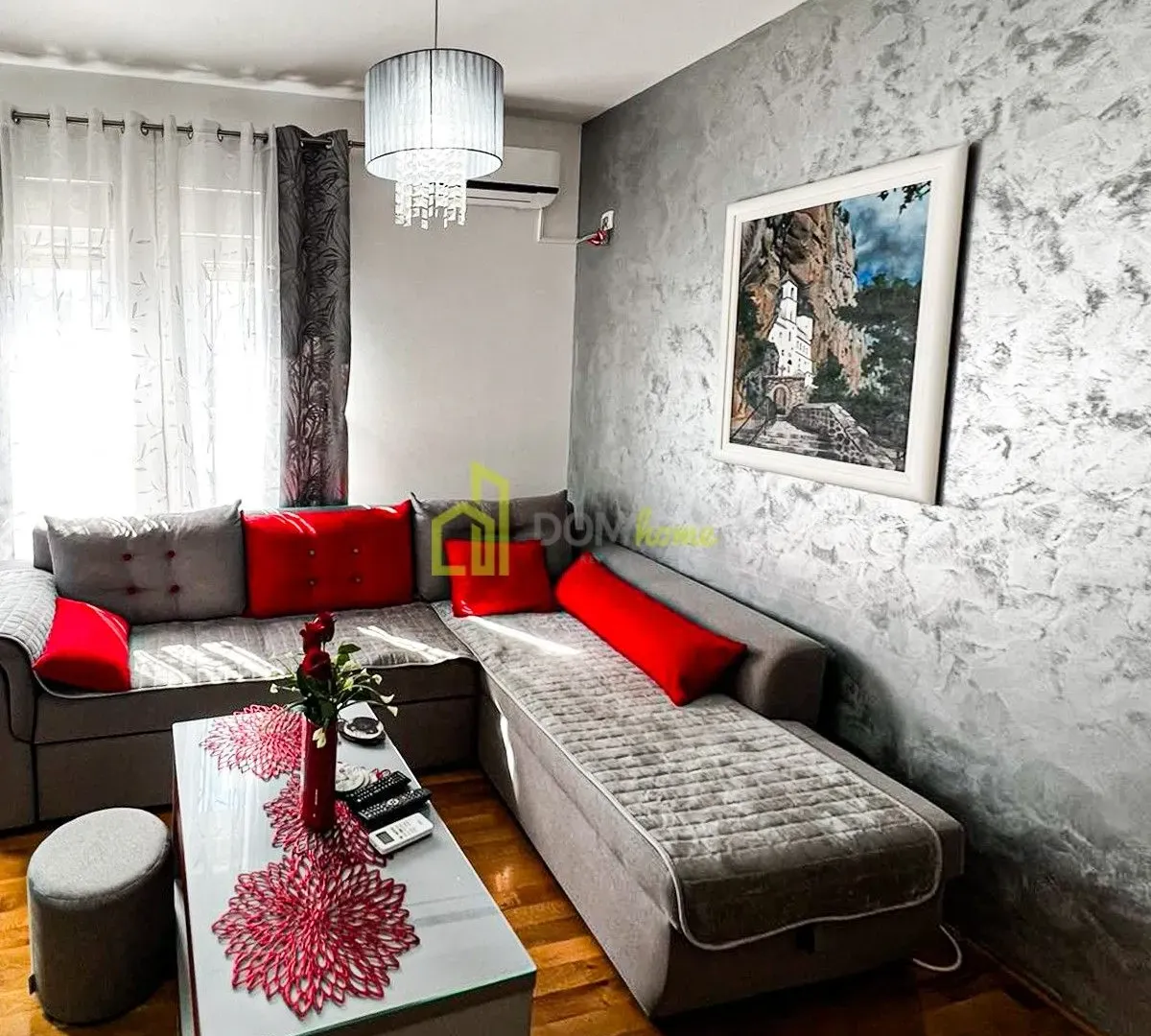 Izdavanje, jednosoban stan, 33m², Zabjelo, Podgorica