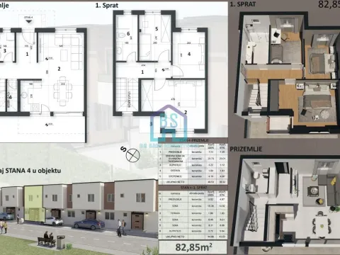 Prodaja, četvorosoban stan, 83m², Sajlovo, Novi Sad Sve Podlokacije - image 4