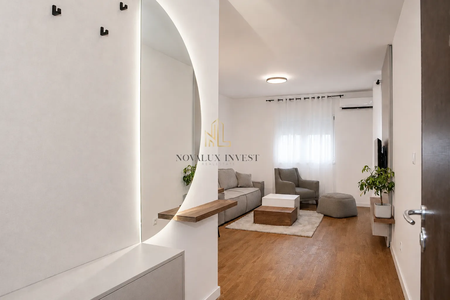Rent, one bedroom apartment, 47m², Stari Aerodrom, Podgorica