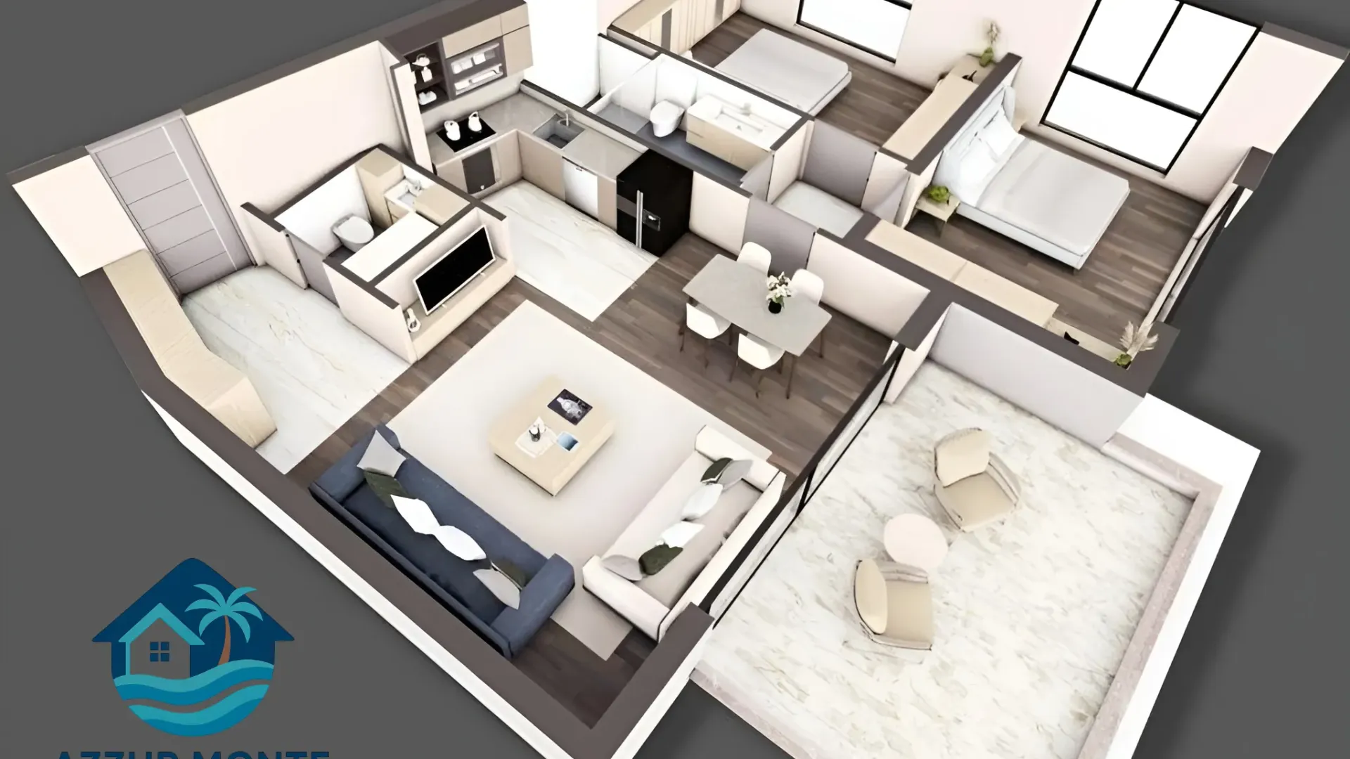 Prodaja, dvosoban stan, 87m², Centar, Bar