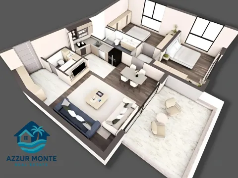 Prodaja, dvosoban stan, 87m², Centar, Bar - image 4