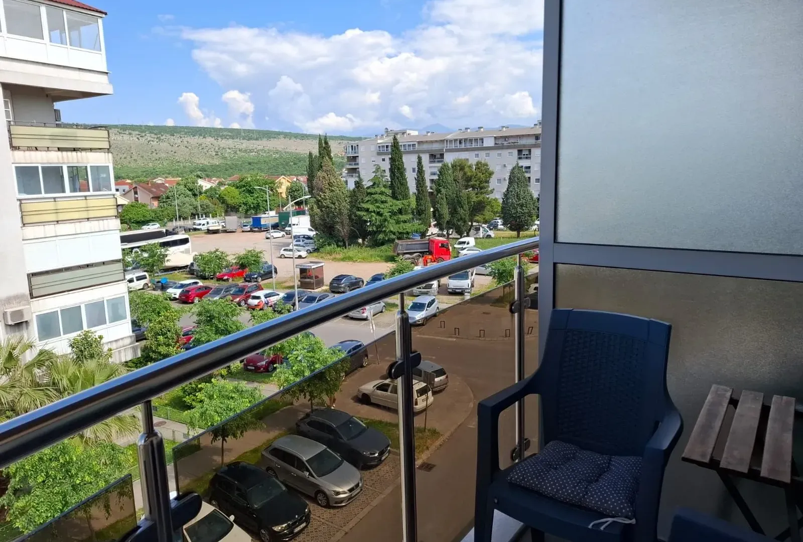 Rent, one bedroom apartment, 50m², Blok 9, Podgorica