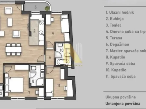Sale, four bedroom apartment, 94m², Socijalno, Novi Sad Sve Podlokacije - image 2