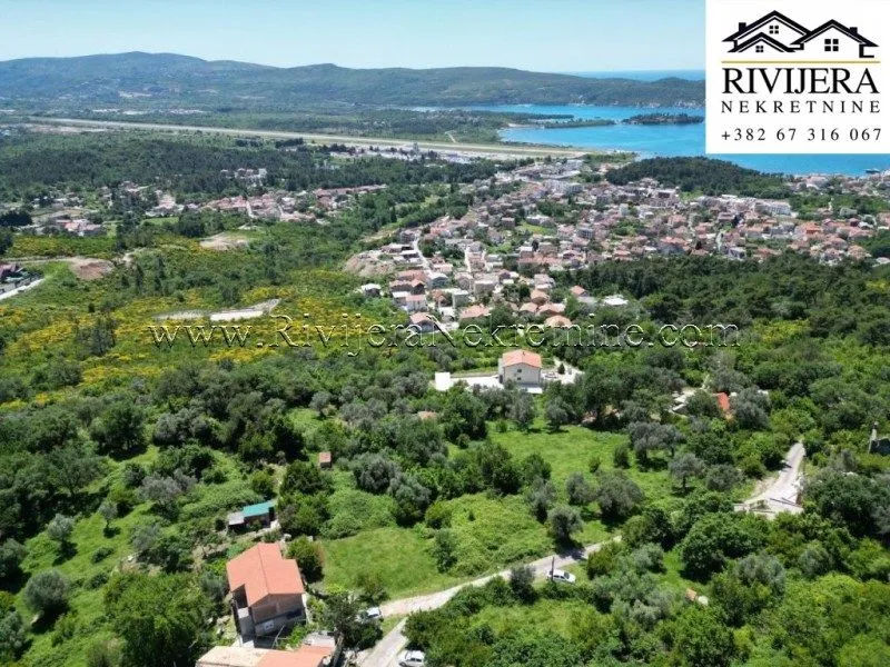 Prodaja, plac, 1258m², Mrčevac, Tivat
