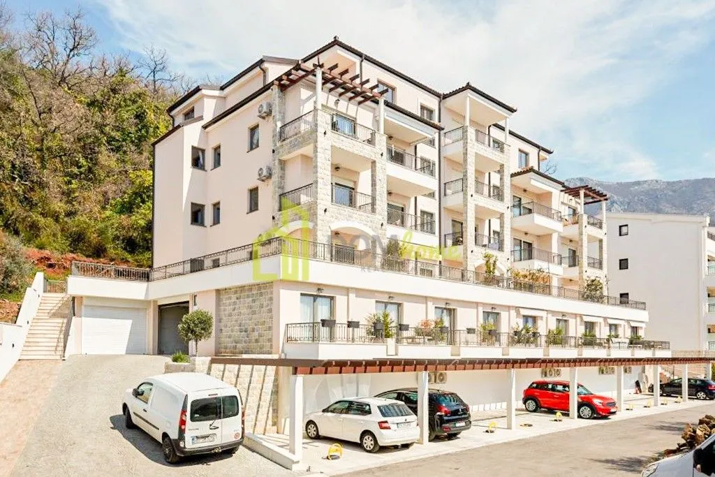 Rent, one bedroom apartment, 45m², Pržno, Budva