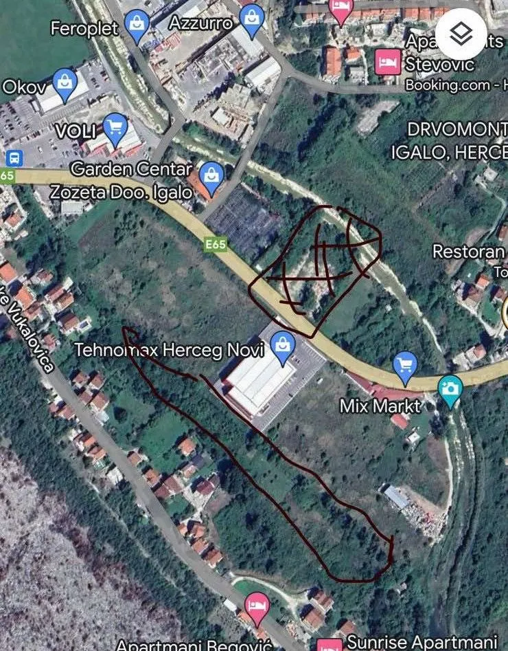 Prodaja, plac, 4865m², Herceg Novi, Crna Gora