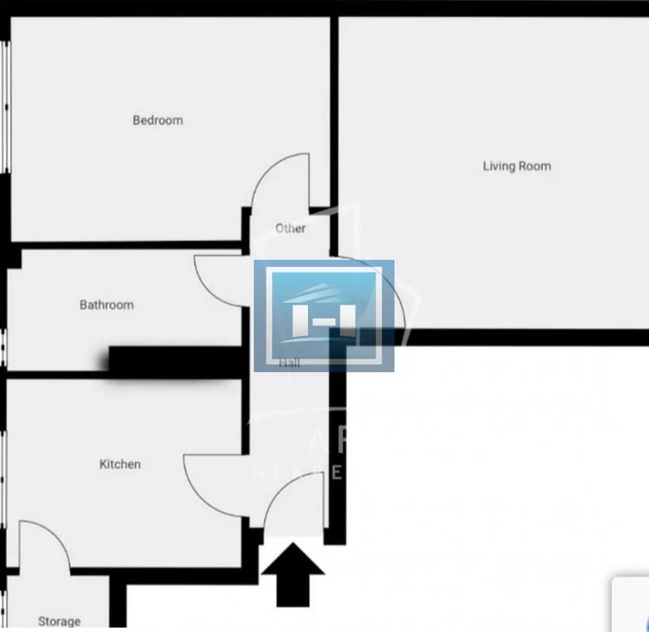 Sale, two bedroom apartment, 56m², Vračar Sve Podlokacije, Beograd