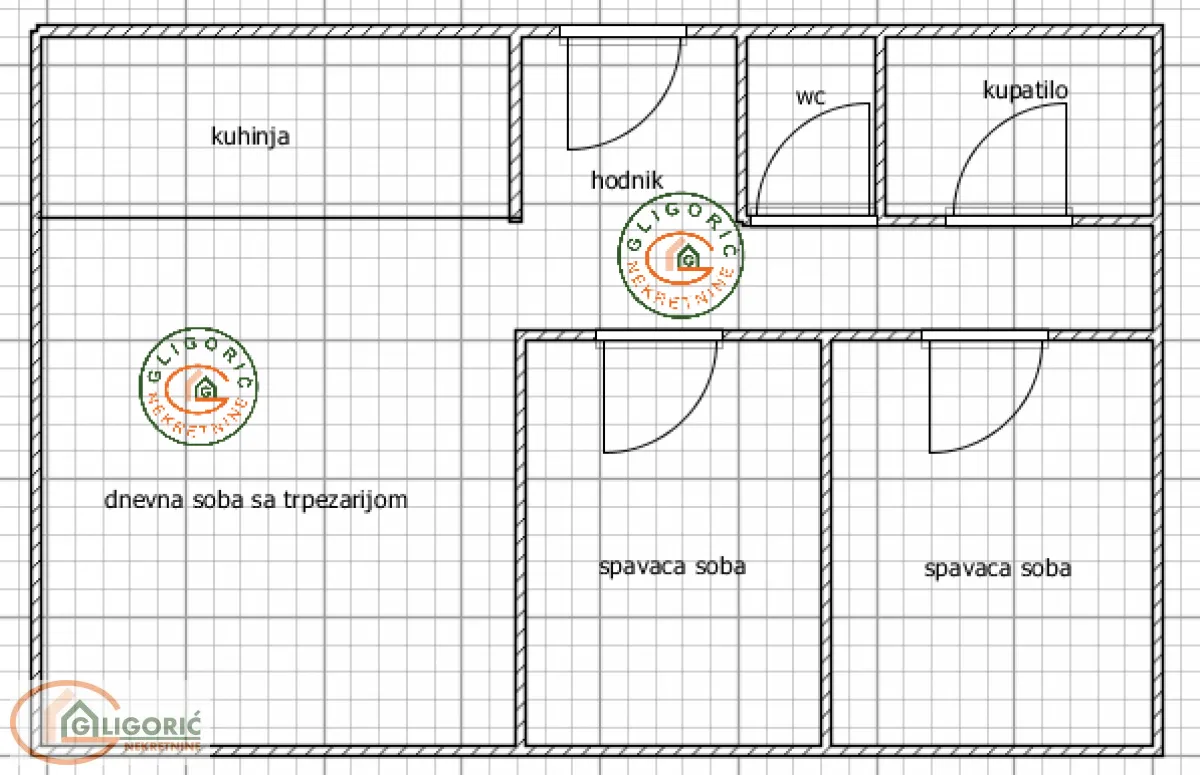 Prodaja, trosoban stan, 72m², Savski Venac, Beograd