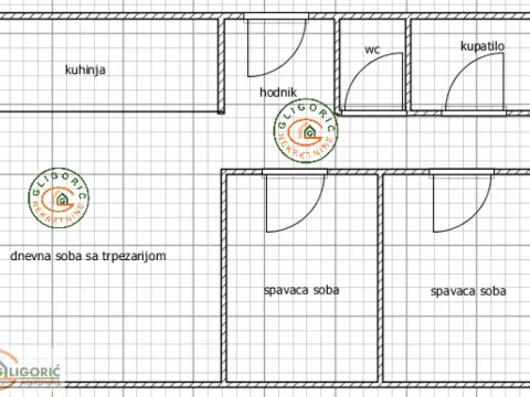 Prodaja, trosoban stan, 72m², Savski Venac, Beograd - image 8