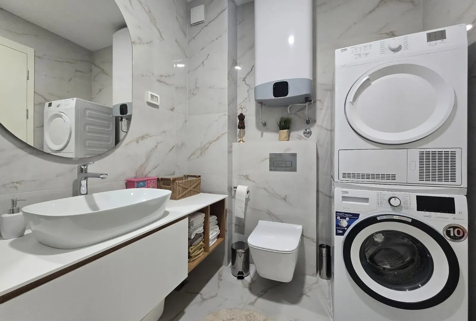 Rent, one bedroom apartment, 57m², Central Point, Podgorica