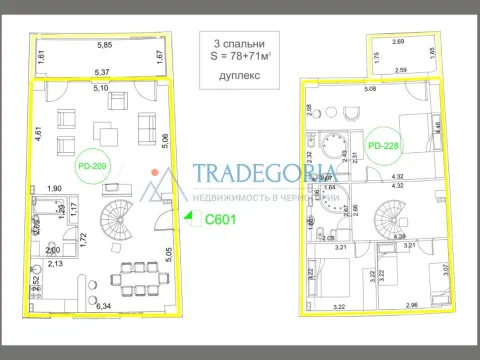 Prodaja, trosoban stan, 149m², Budva, Crna Gora - image 18