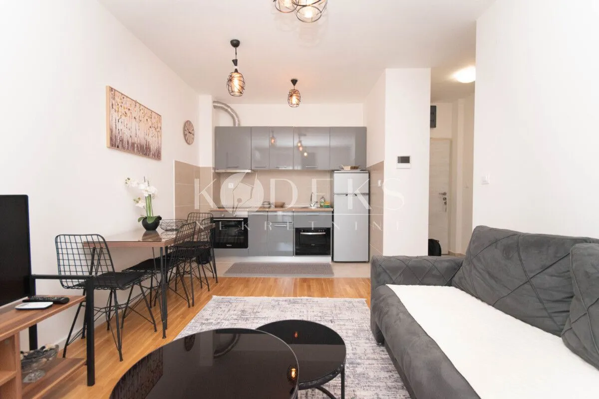 Izdavanje, jednosoban stan, 36m², Zabjelo, Podgorica