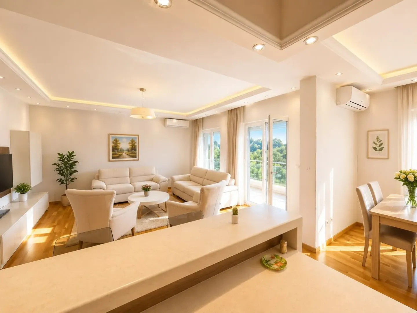Rent, three bedroom apartment, 115m², Centar, Podgorica