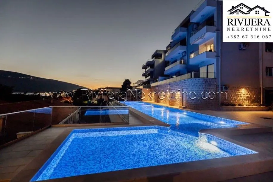 Sale, two bedroom apartment, 134m², Baošići, Herceg Novi