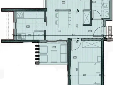 Prodaja, jednosoban stan, 54m², Bar, Crna Gora - image 3