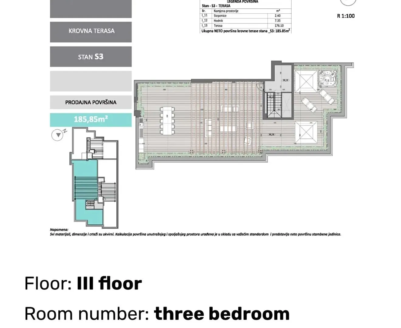 Prodaja, trosoban stan, 303m², Centar, Podgorica