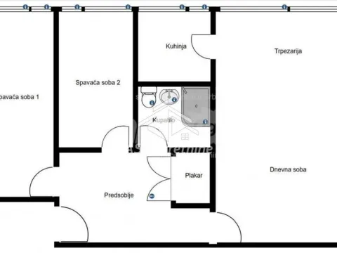 Izdavanje, stan, 60m², Zvezdara Sve Podlokacije, Beograd - image 9