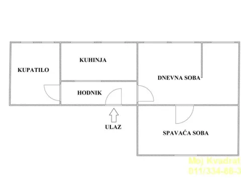 Prodaja, dvosoban stan, 43m², Novi Beograd Blok 7, Novi Beograd Sve Podlokacije - image 11