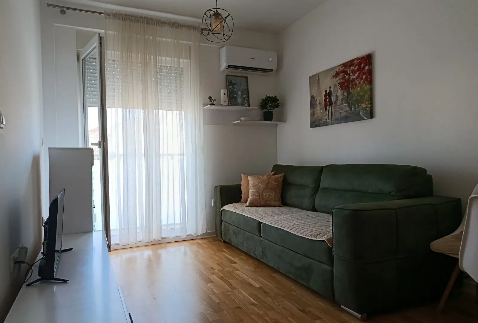 Rent, one bedroom apartment, 33m², Zabjelo, Podgorica