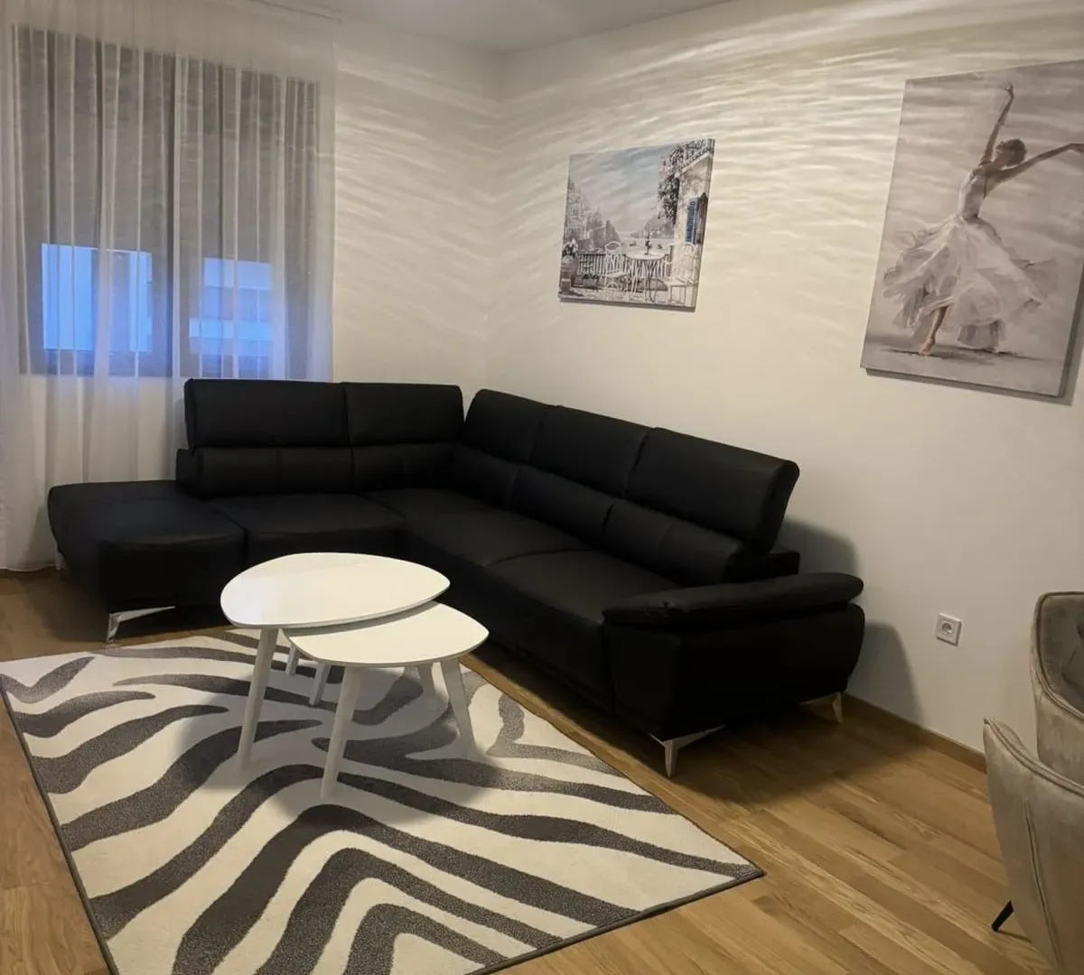Rent, one bedroom apartment, 47m², Podgorica, Crna Gora