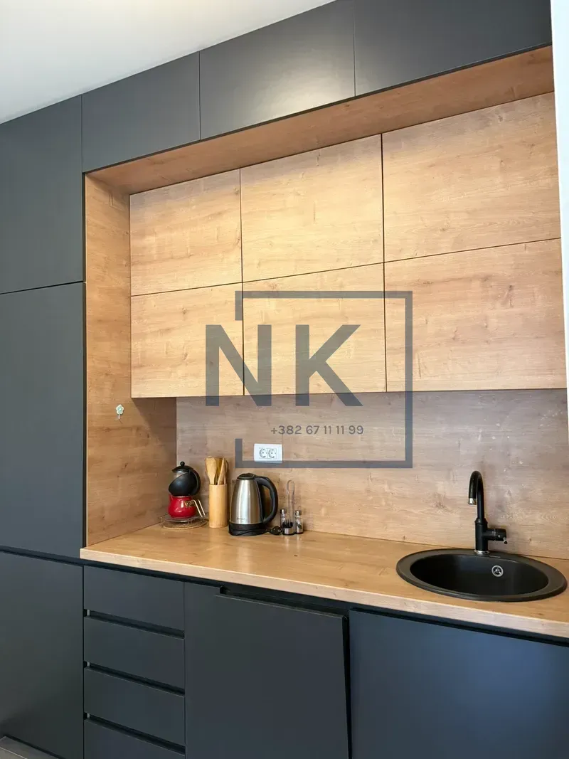 Izdavanje, jednosoban stan, 50m², Master Kvart, Podgorica