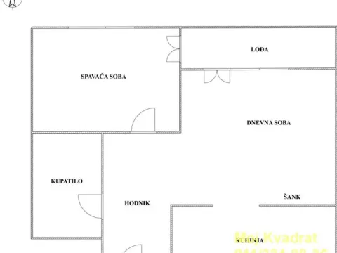 Prodaja, dvosoban stan, 51m², Zemun Sve Podlokacije, Beograd - image 11