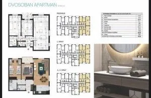 Prodaja, jednosoban stan, 67m², Zabjelo, Podgorica