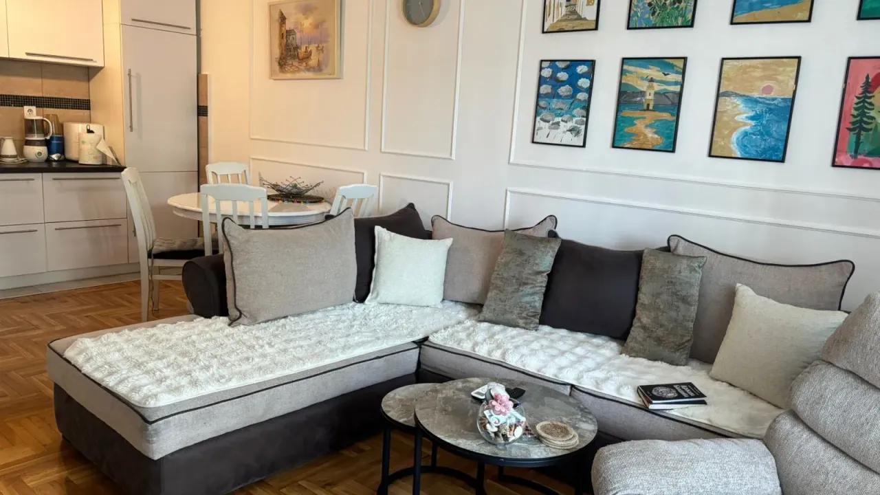 Rent, one bedroom apartment, 47m², Krivi Most, Podgorica