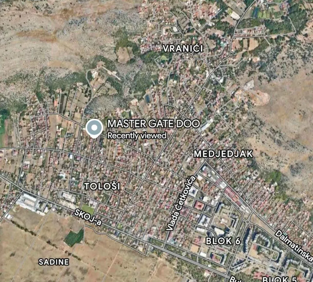 Prodaja, plac, 500m², Tološi, Podgorica