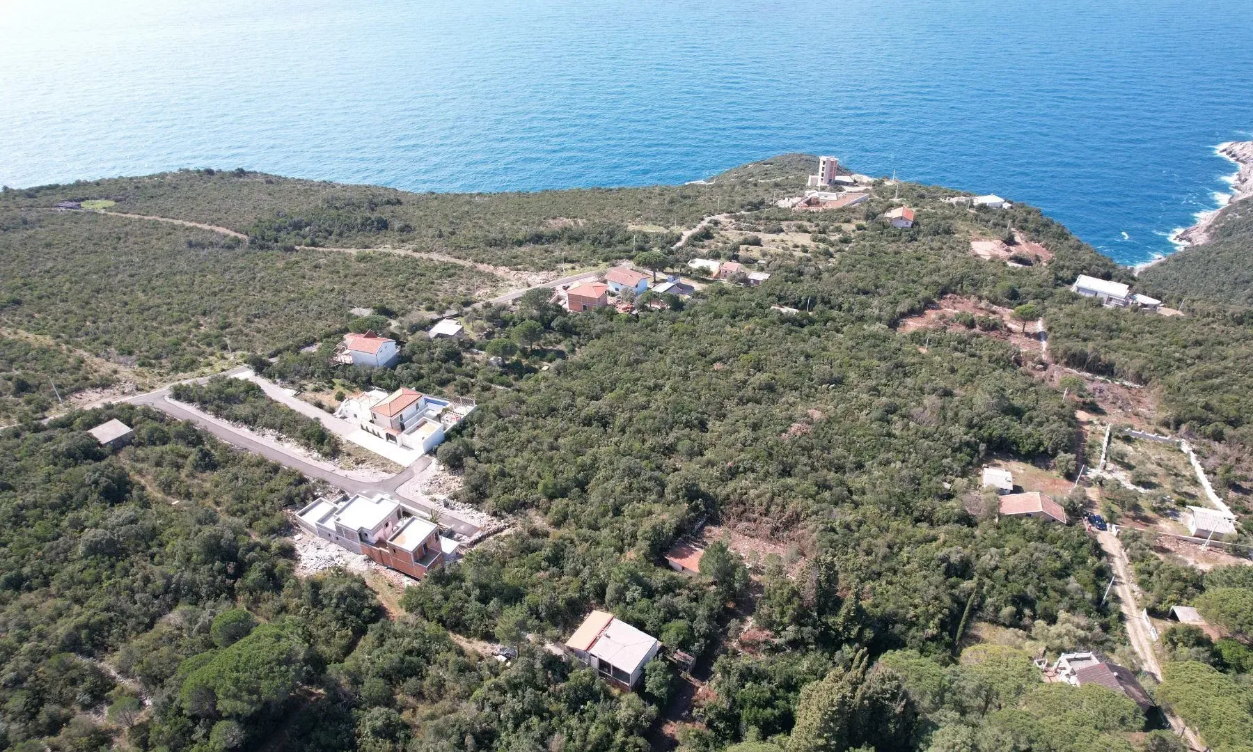 Prodaja, plac, 1000m², Zagora, Kotor
