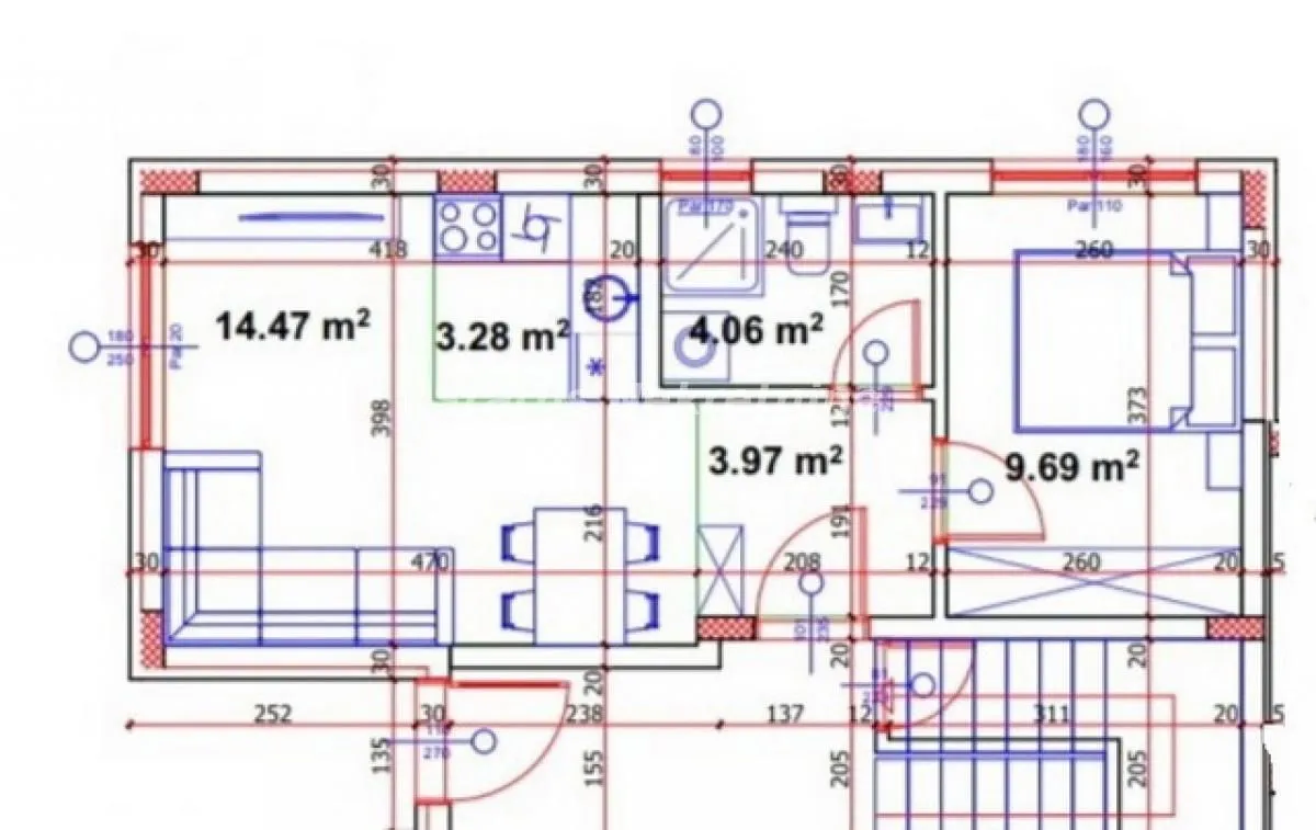 Prodaja, dvosoban stan, 35m², Futog, Novi Sad Sve Podlokacije