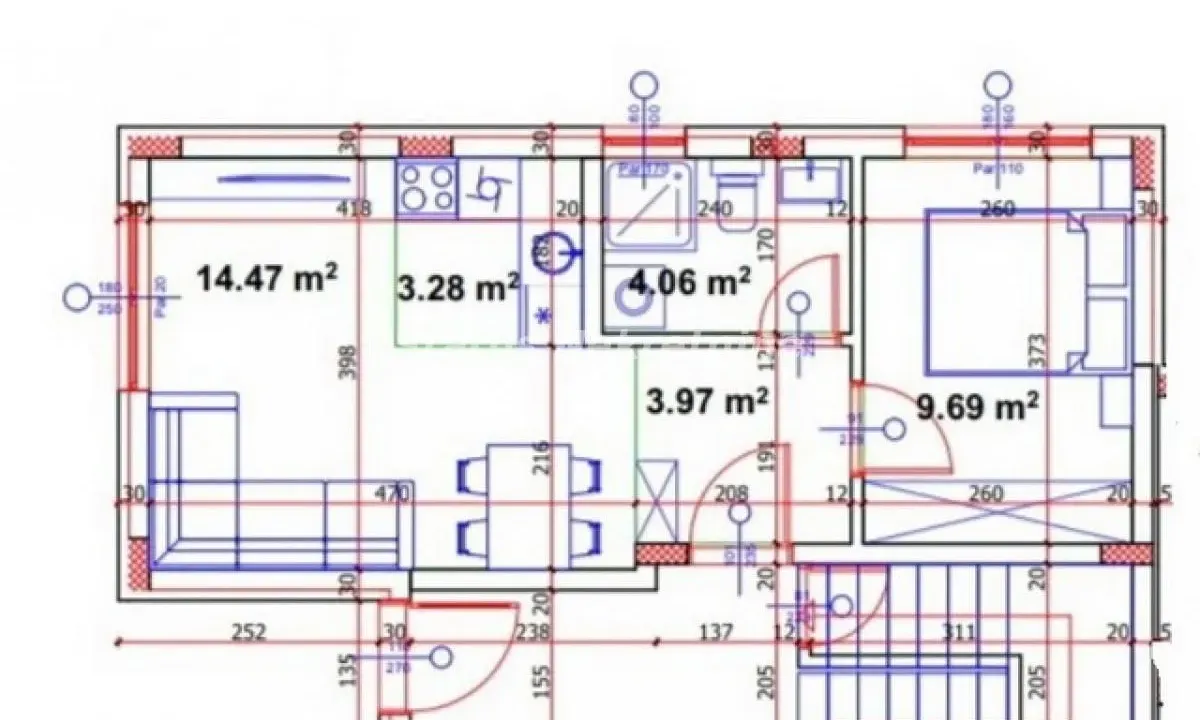Prodaja, dvosoban stan, 35m², Futog, Novi Sad Sve Podlokacije