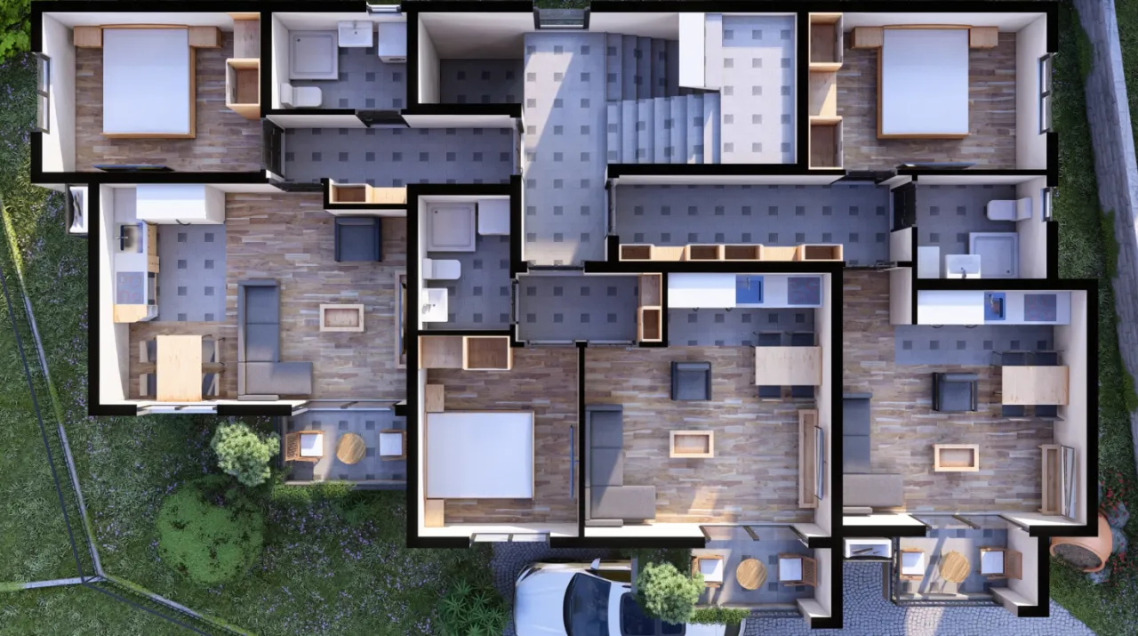 Prodaja, jednosoban stan, 38m², Ilino, Bar
