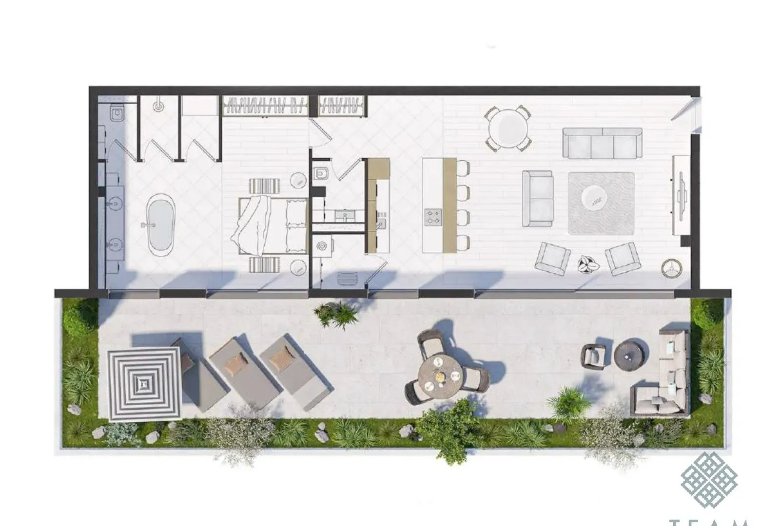 Prodaja, jednosoban stan, 157m², Krašići, Tivat