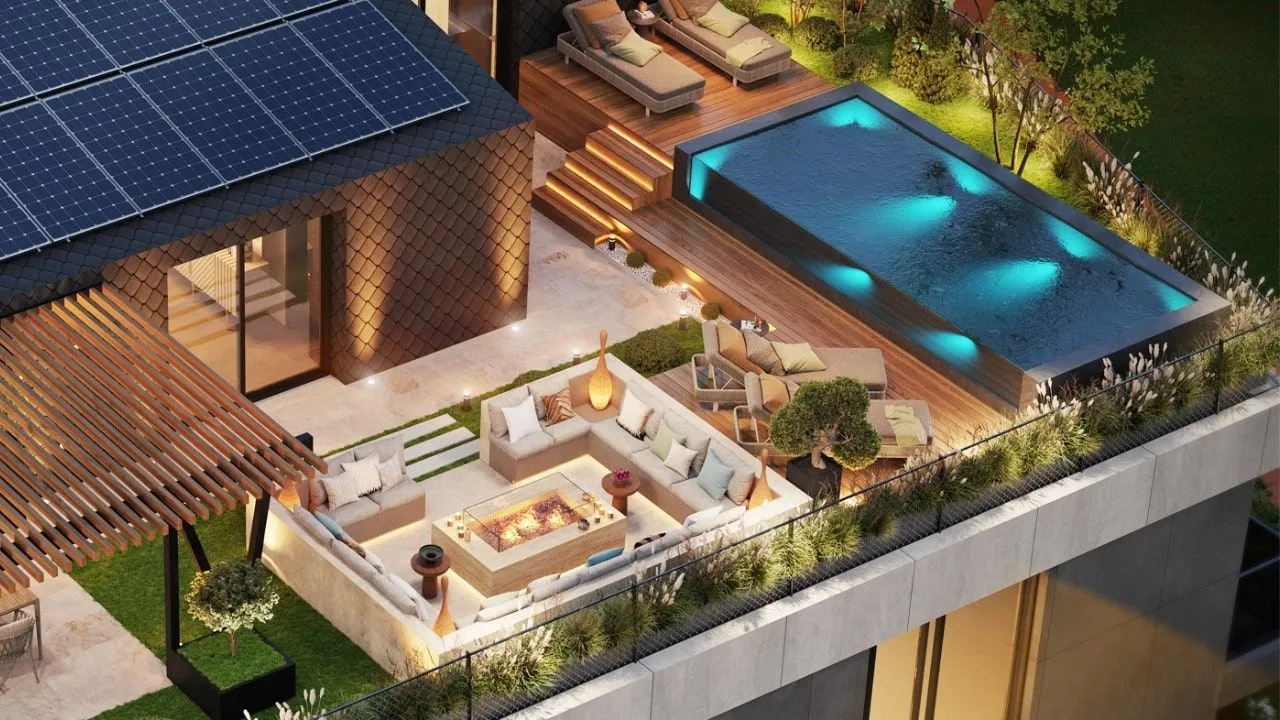 Emerald Garden Residence Penthouse