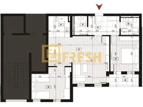 Prodaja, dvosoban stan, 82m², Zabjelo, Podgorica - image 3