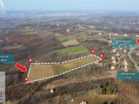 Sale, land lot, 228m², Mislodjin, Obrenovac