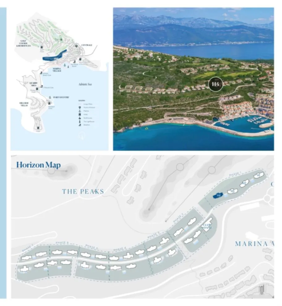 Prodaja, trosoban stan, 140m², Luštica Bay, Tivat