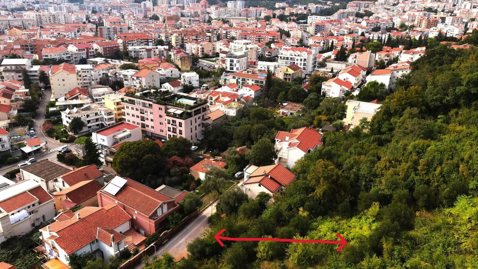 Prodaja, plac, 1967m², Budva, Crna Gora