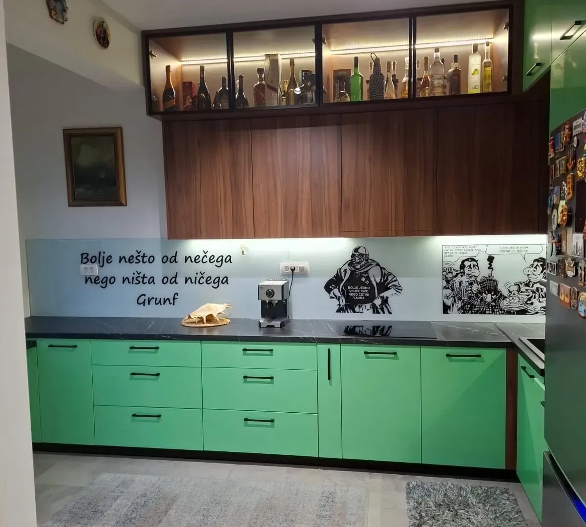 Rent, two bedroom apartment, 60m², Kalimanj, Tivat