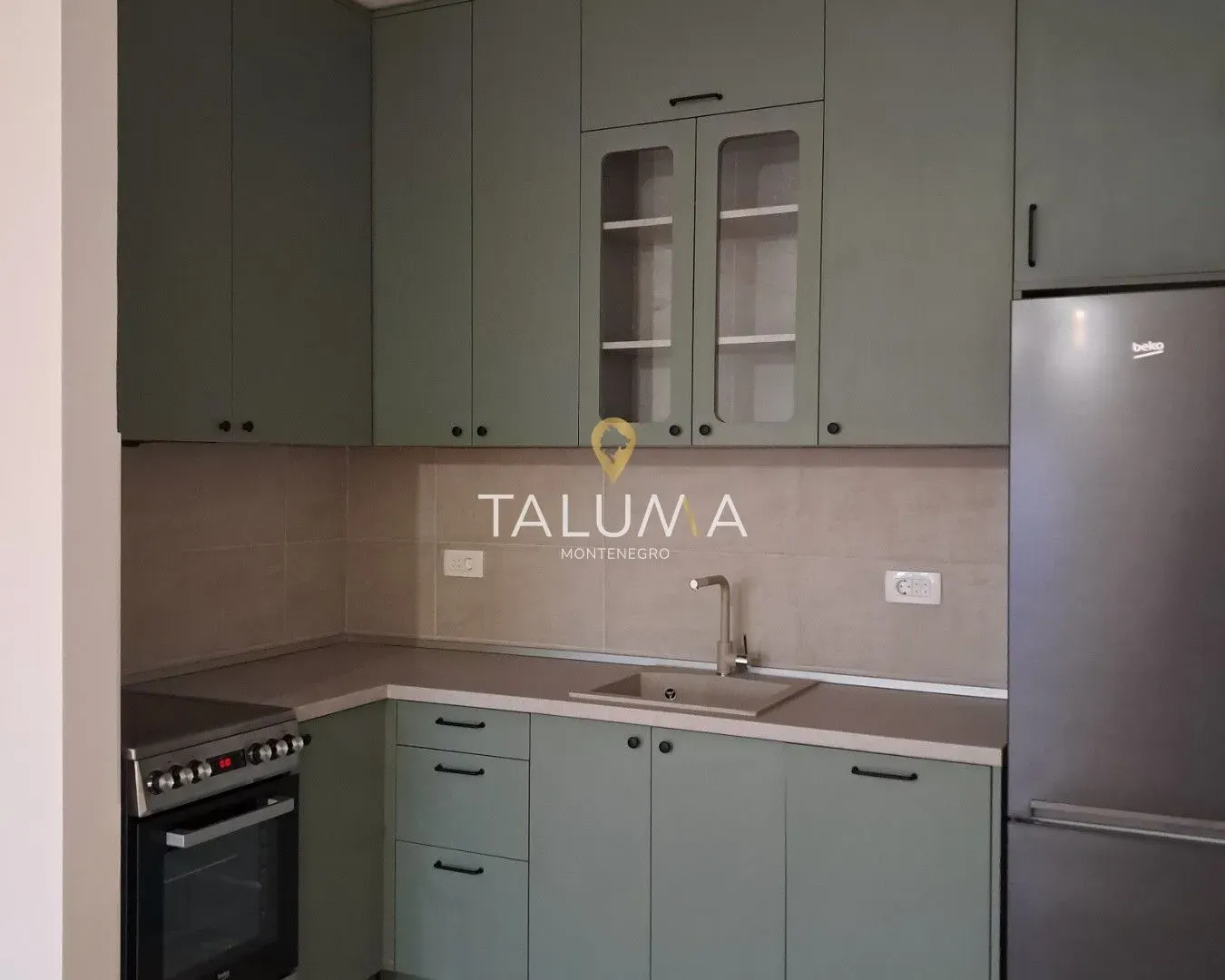 Rent, one bedroom apartment, 44m², Zabjelo, Podgorica