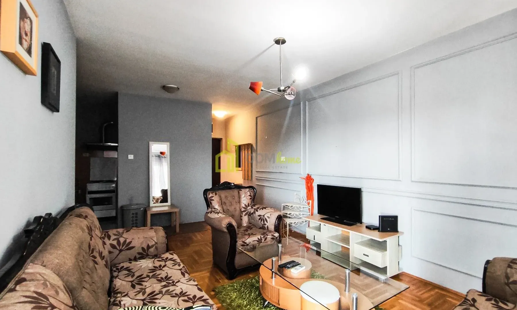 Izdavanje, jednosoban stan, 44m², Kod Big Fashion-a, Podgorica
