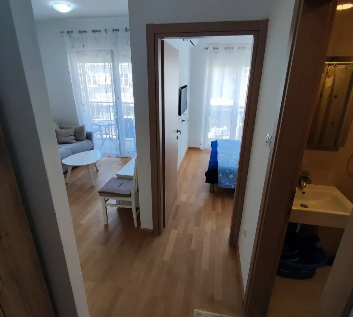 Rent, one bedroom apartment, 37m², Budva, Crna Gora