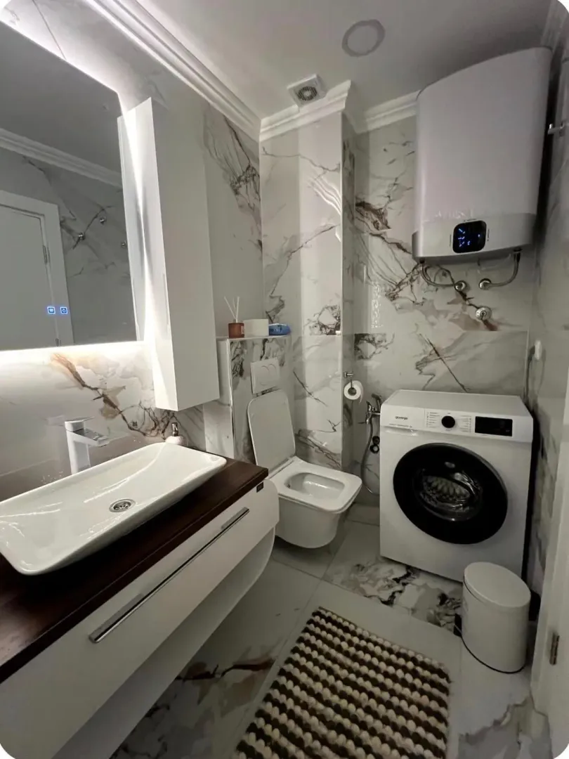 Rent, one bedroom apartment, 50m², Dobrota, Kotor