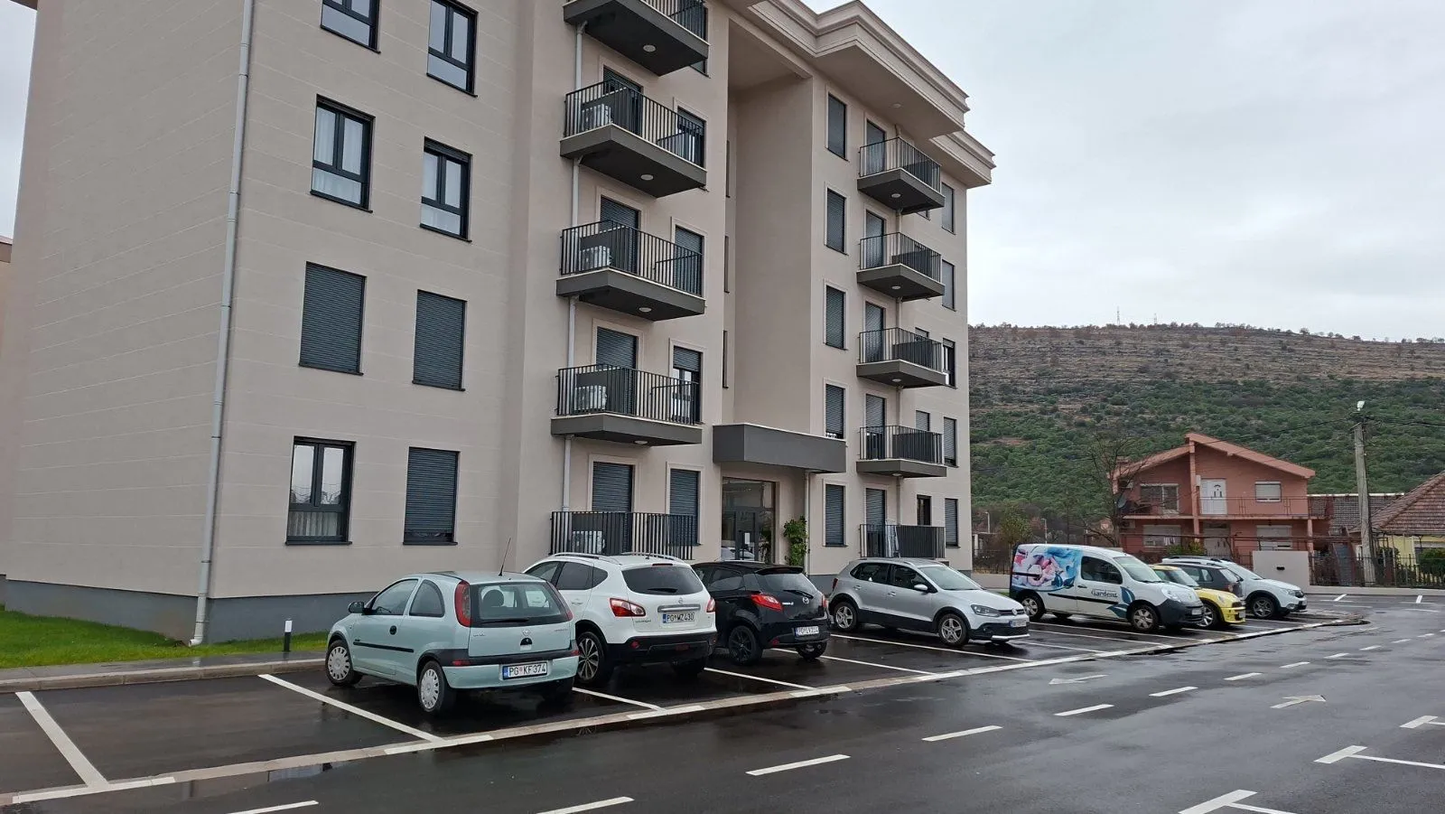 Rent, one bedroom apartment, 40m², Tološi, Podgorica