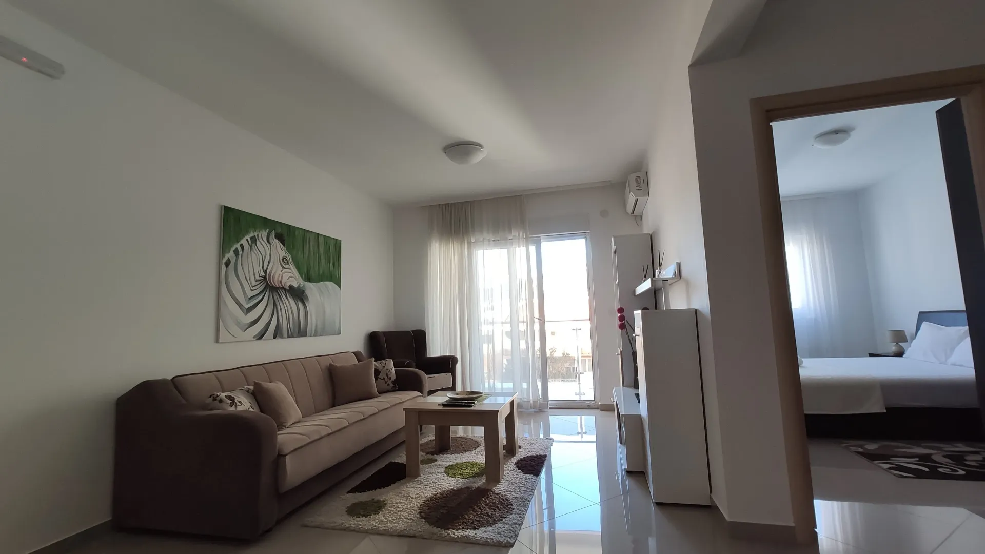 Rent, one bedroom apartment, 70m², Šušanj, Bar