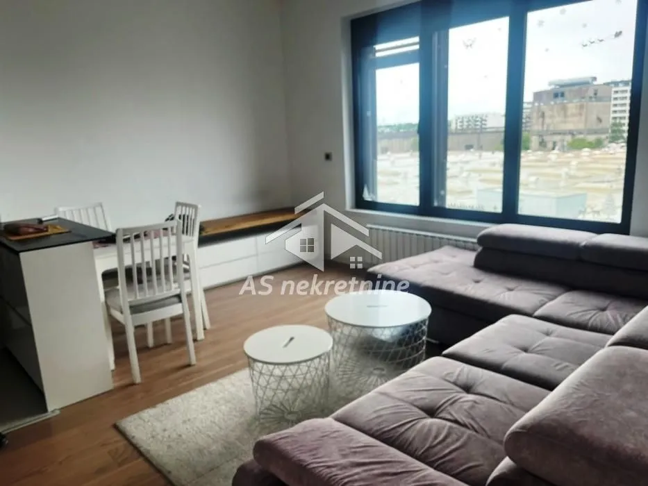Rent, two bedroom apartment, 42m², Novi Beograd Blok 64, Novi Beograd Sve Podlokacije