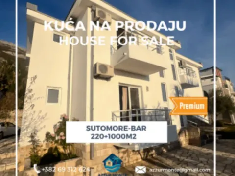 Sale, house, 220m², Sutomore, Bar - image 1