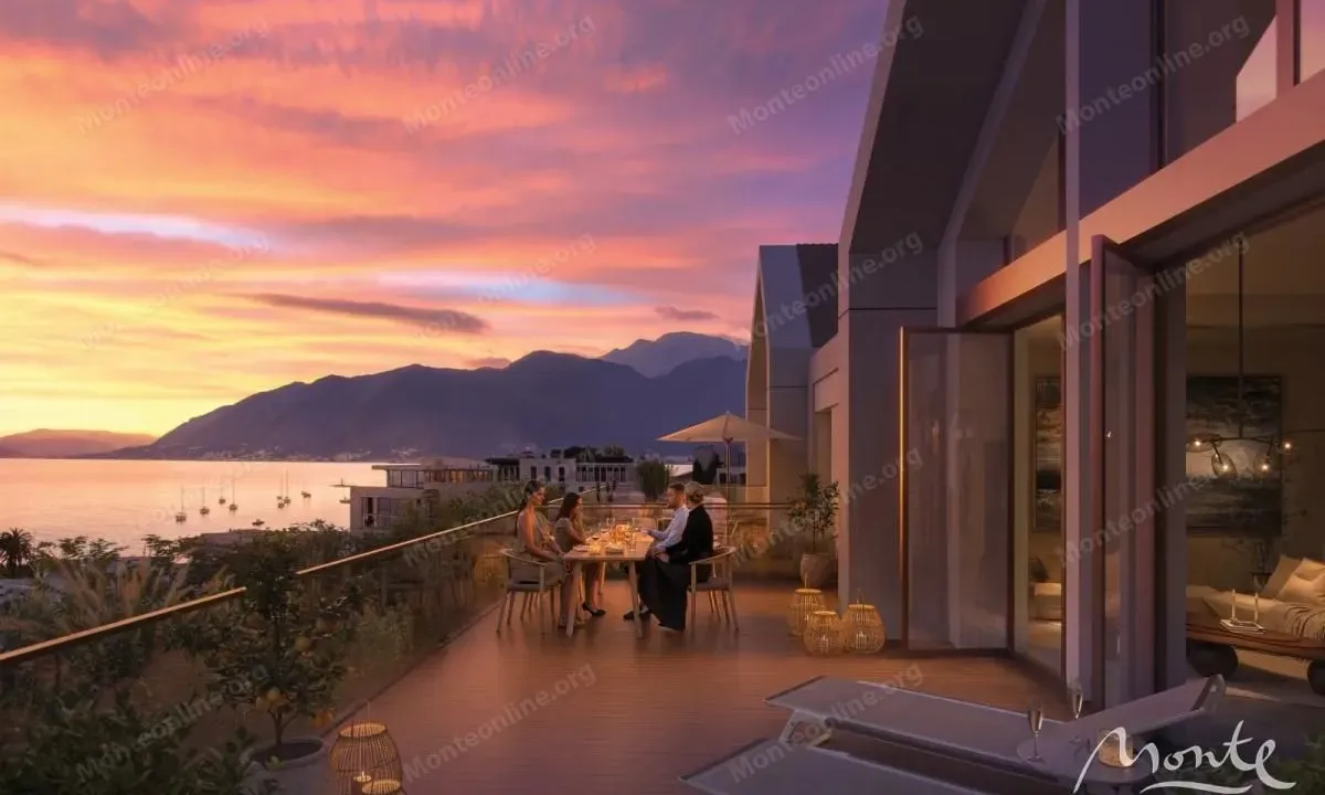 Sale, studio apartment, 52m², Porto Montenegro, Tivat